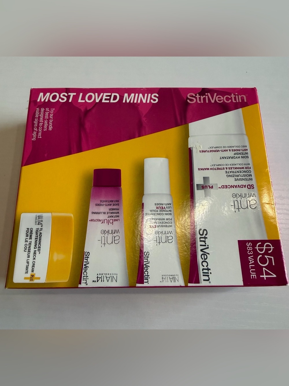 StriVectin Mini Skincare Set New/Never Used. Anti Wrinkle Set.